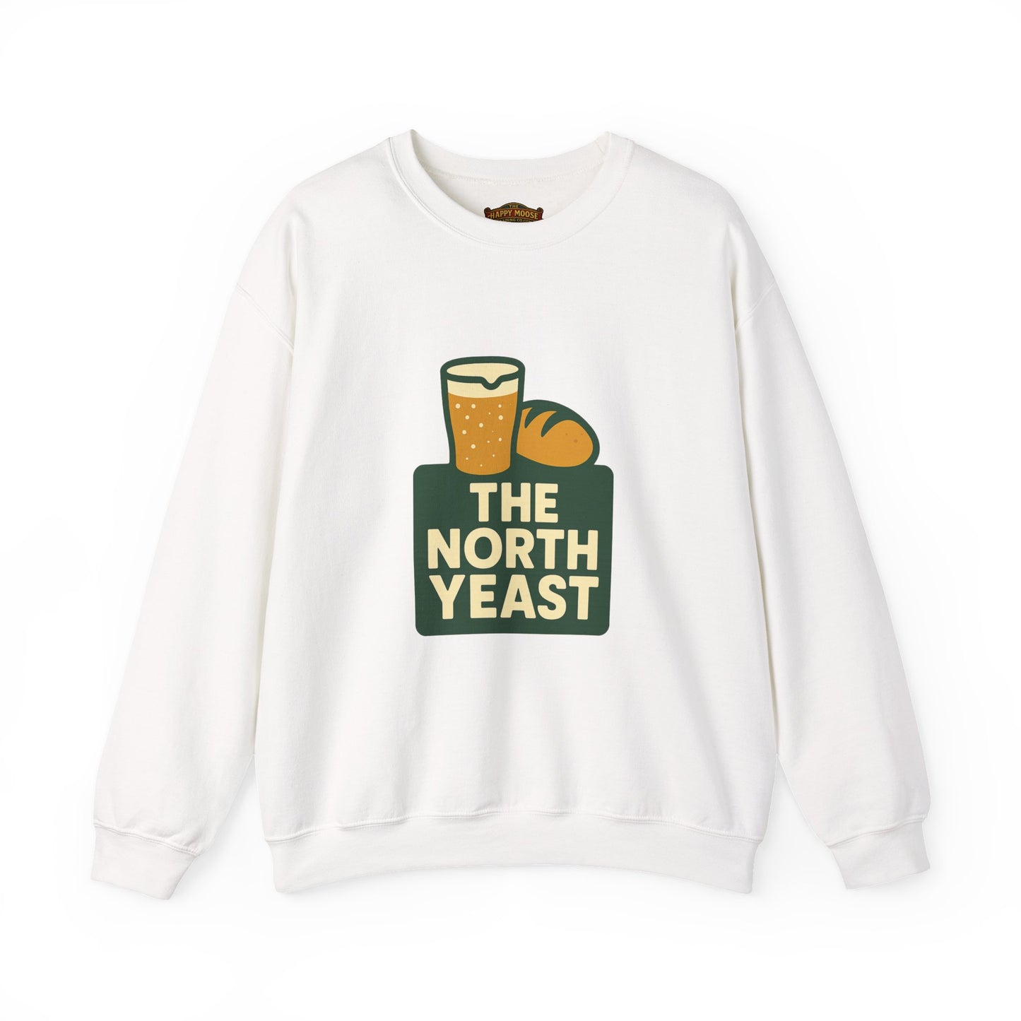 Crewneck Sweatshirt — The North Yeast Beer & Bread Logo