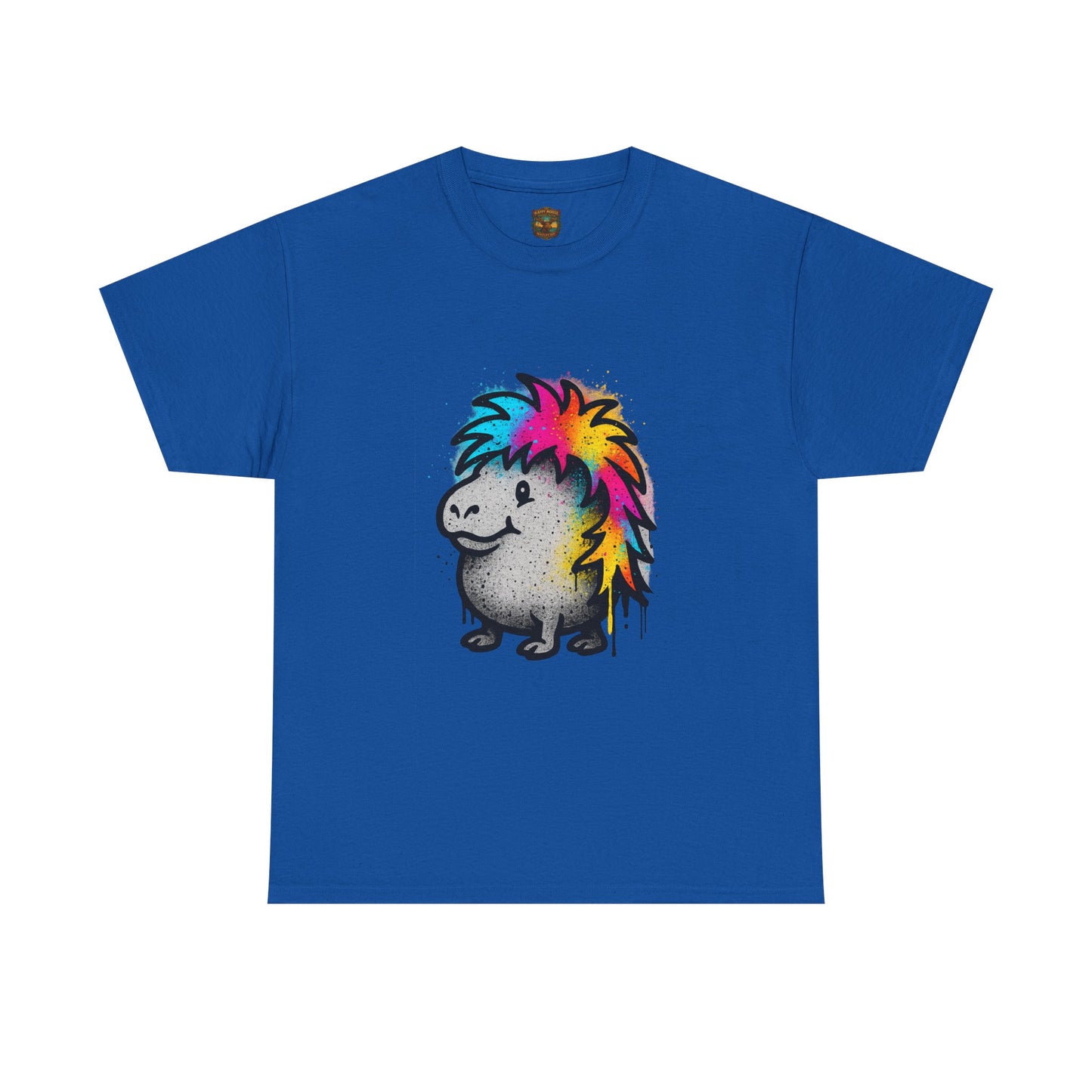 Rainbow Mohawk Quokka T-Shirt — Cute Colorful Quokka Tee
