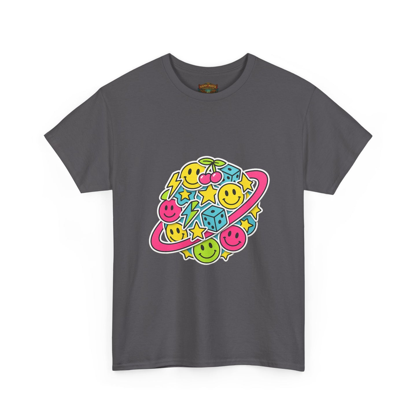 Emoji Planet T-Shirt | Cute Planet Emoji Graphic Tee