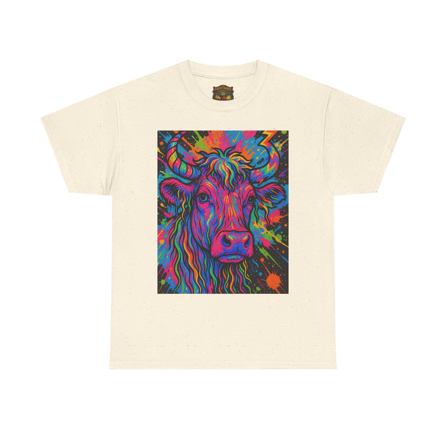 Psychedelic Cow Art Tee