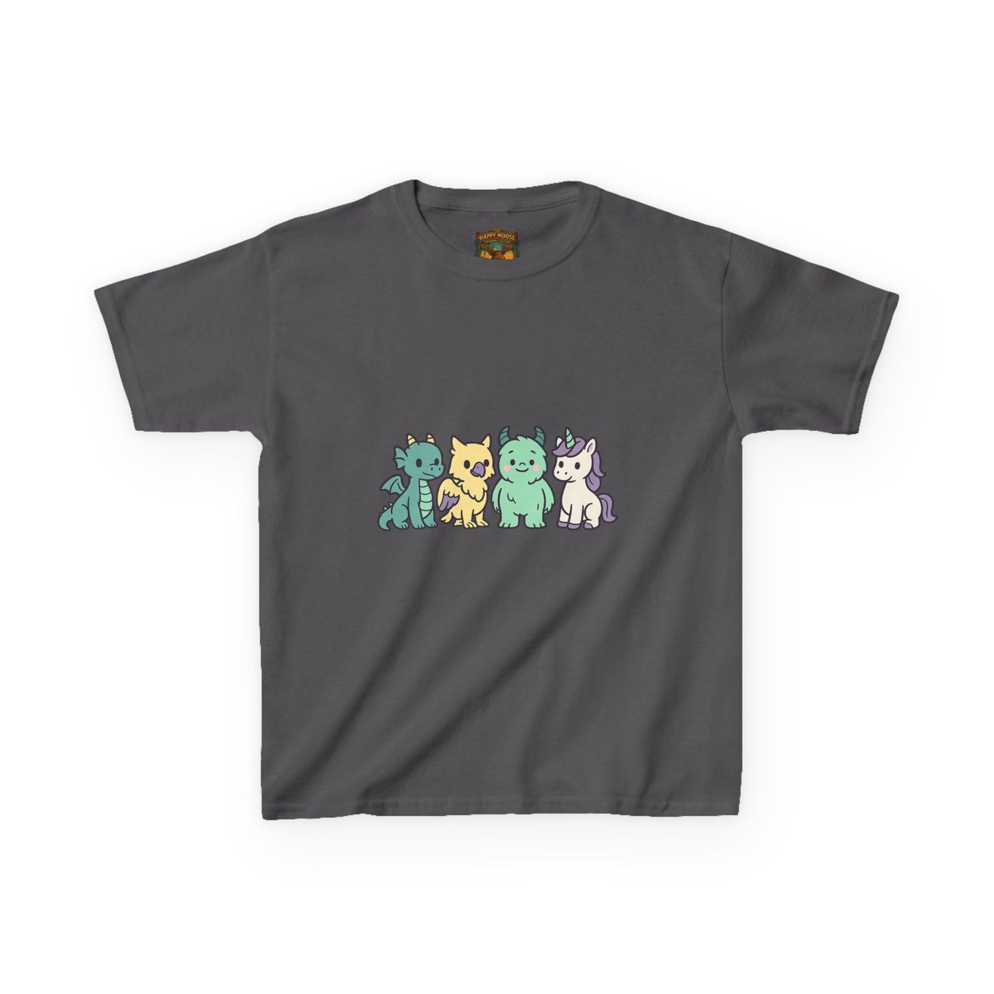 Kids Cat Crew T‑Shirt — Cute Pastel Kittens Graphic Tee for Children