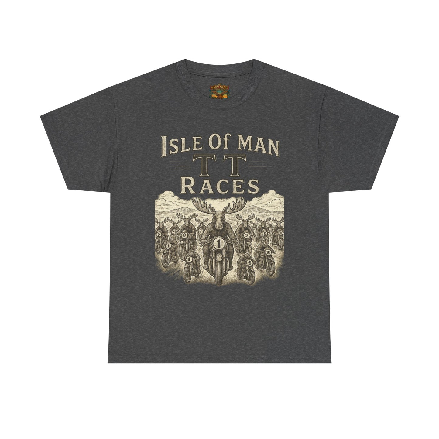 Isle of Man TT Races Vintage Motorcycle Tee