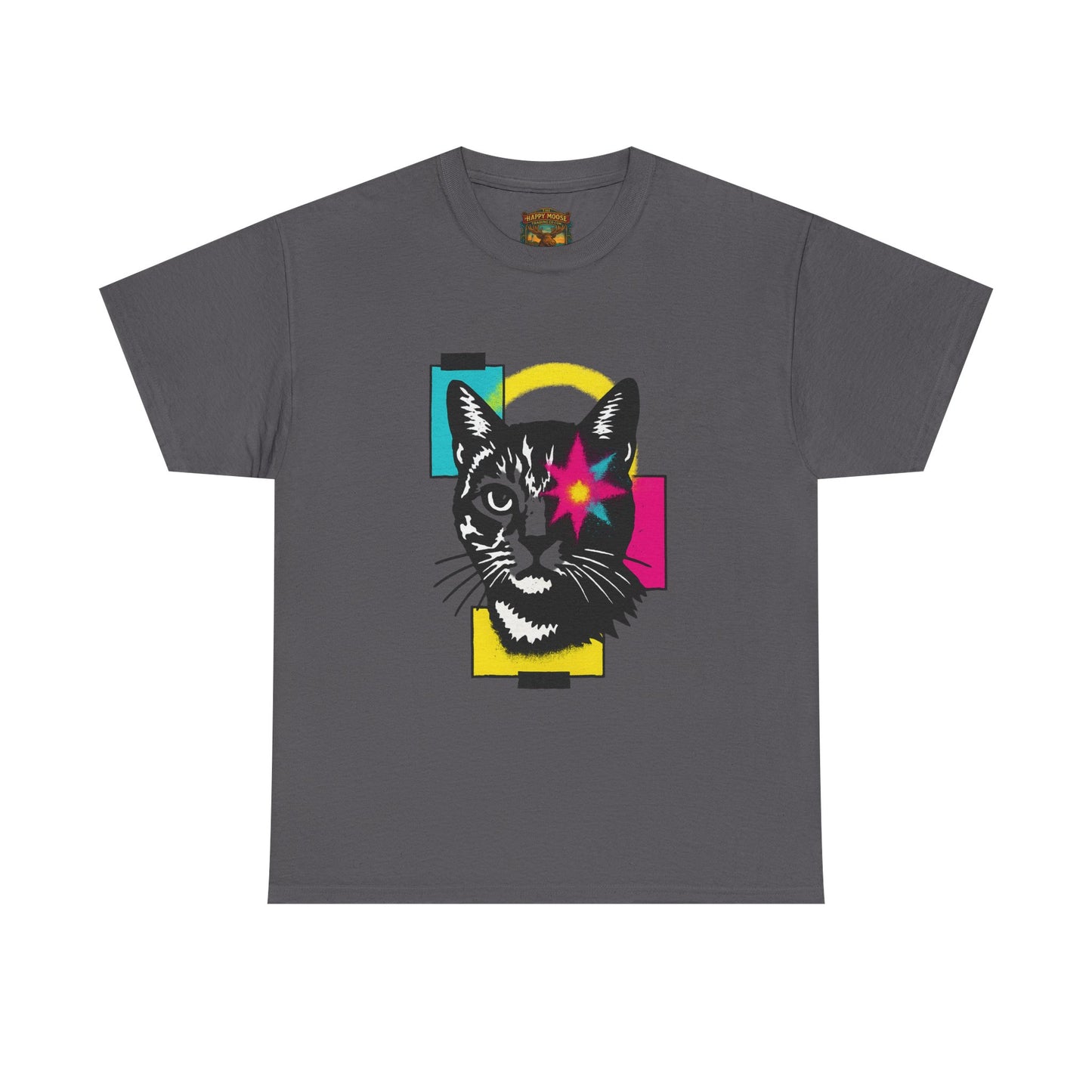 Cat Graphic T-Shirt — CAT Print