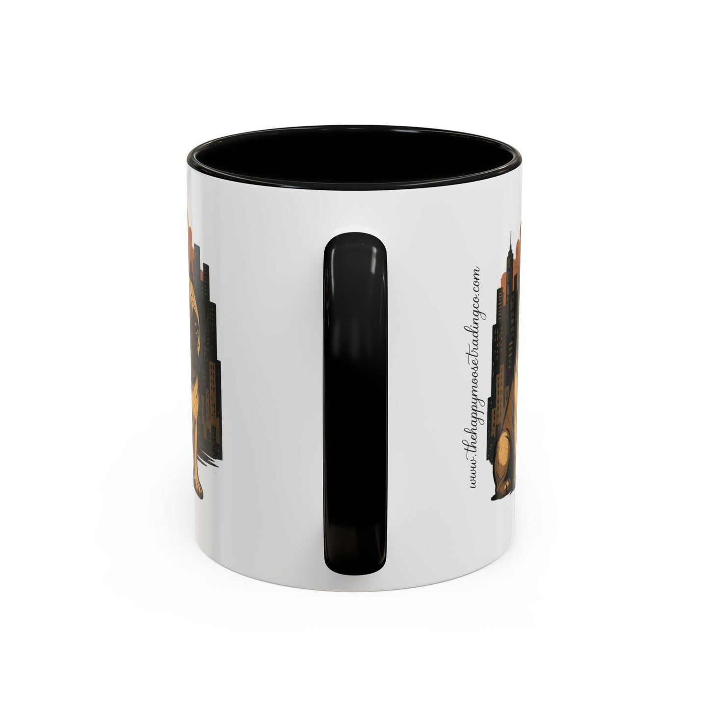 My Pug Mug Coffee Mug — Rustic Mountain Sunset Design