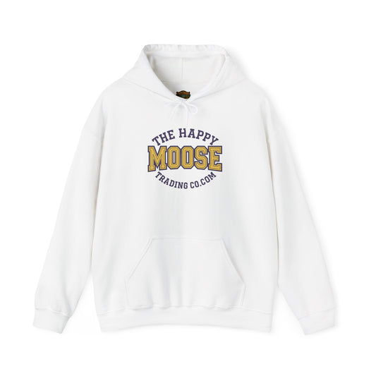 The Happy Moose Hoodie - Vintage Trading Co. Logo Sweatshirt