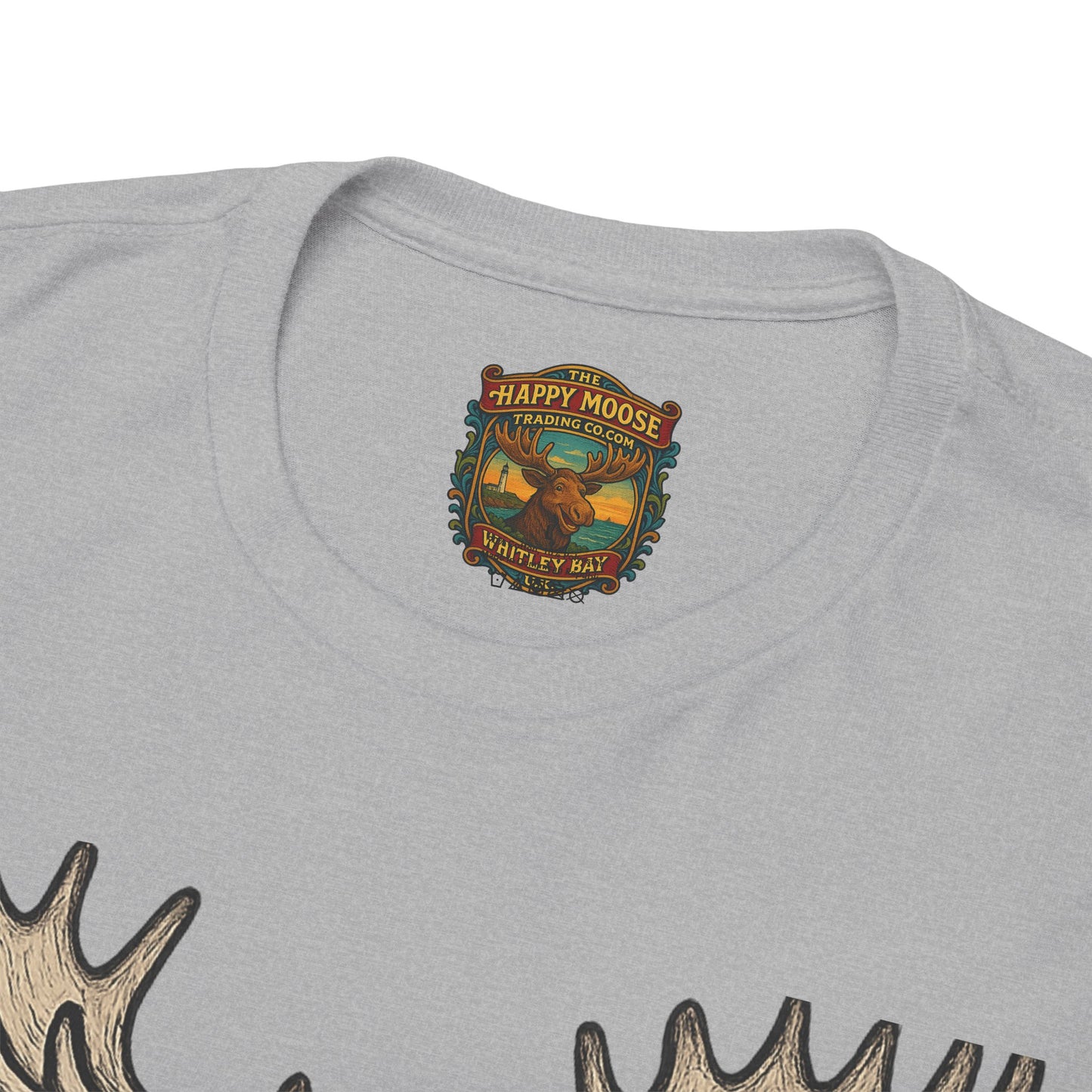 Boxing Moose T‑Shirt — Funny Wildlife Gym Tee for Men & Women