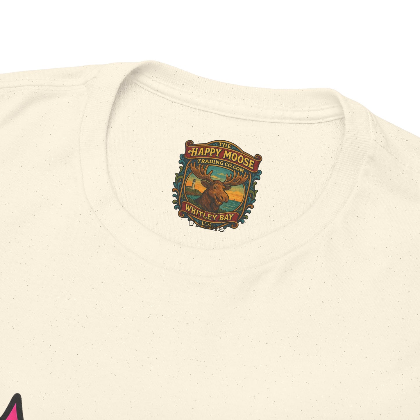 Smiley Drip Graphic Tee — Neon Melting Smiley Face T-Shirt