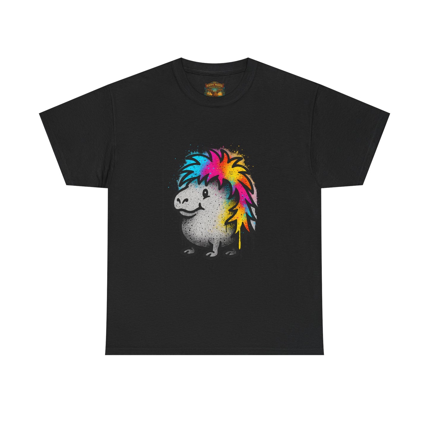 Rainbow Mohawk Quokka T-Shirt — Cute Colorful Quokka Tee