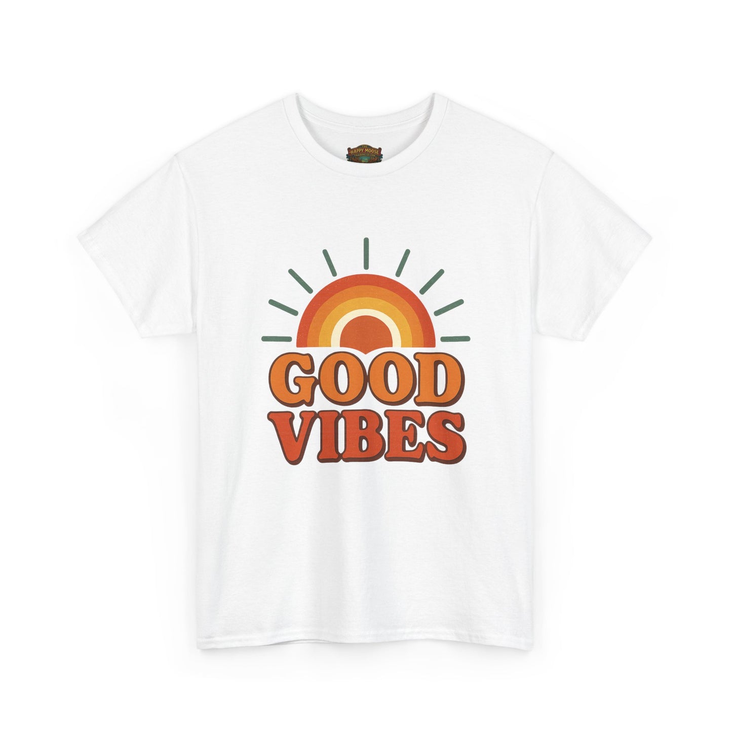 Good Vibes T-Shirt | Positive Typography Tee