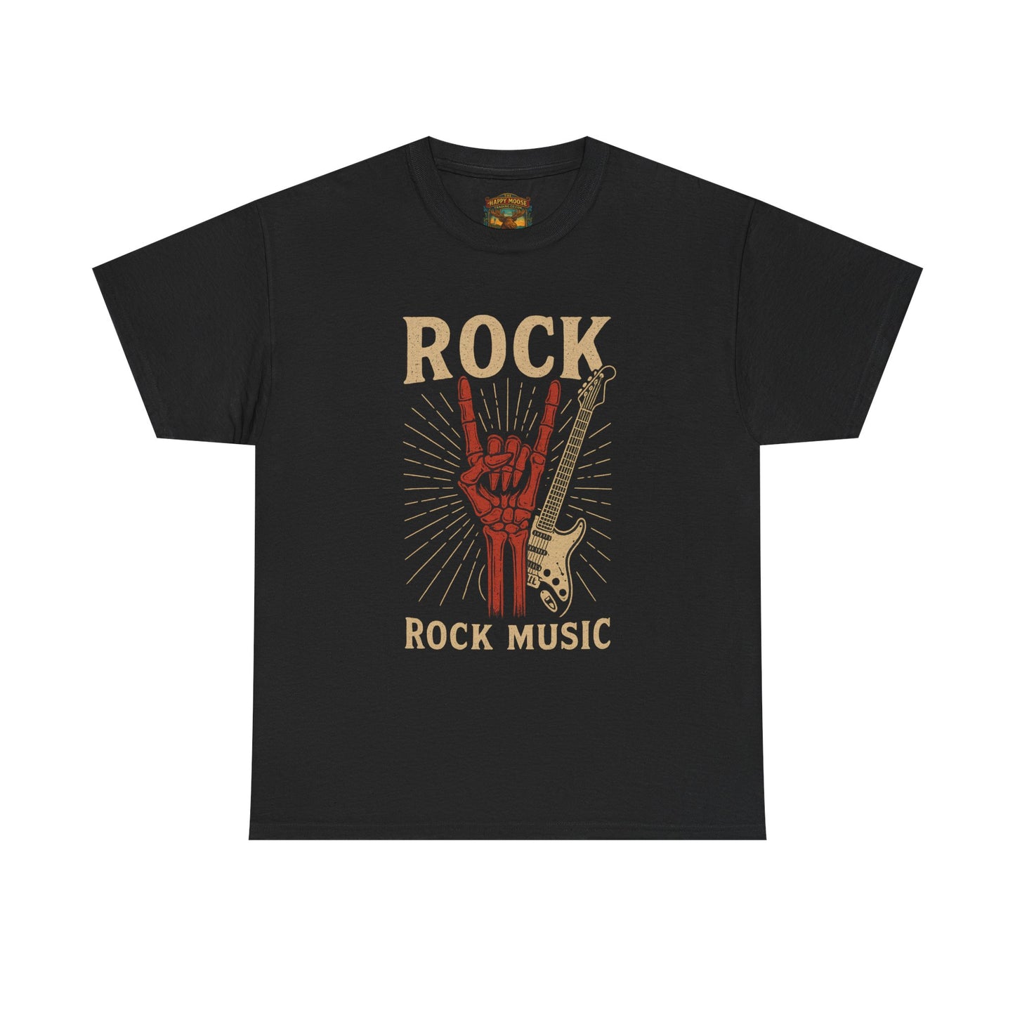 ROCK Graphic T-Shirt — Bold Minimalist Band Tee