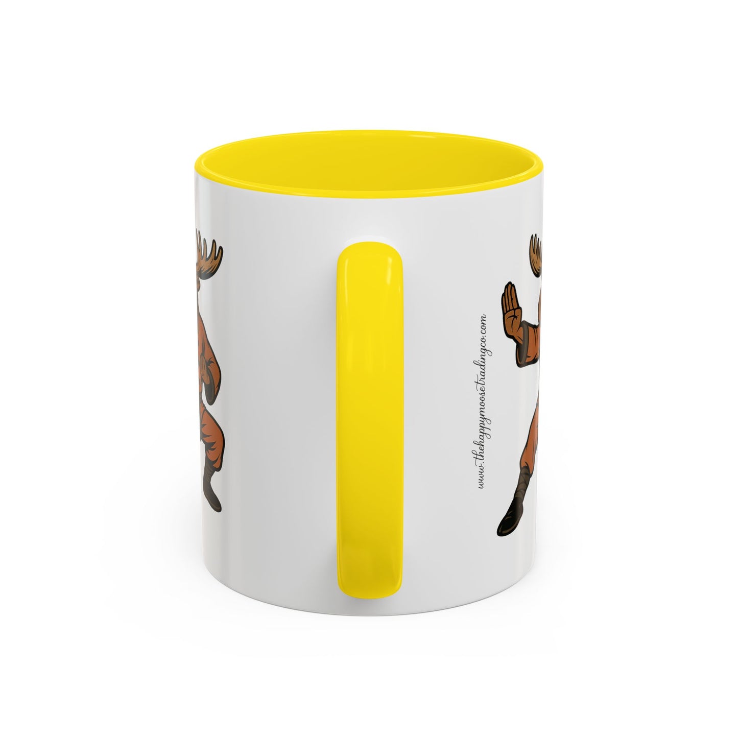Moose Lee Martial Arts Accent Coffee Mug — Funny Moose Kung Fu 11/15oz