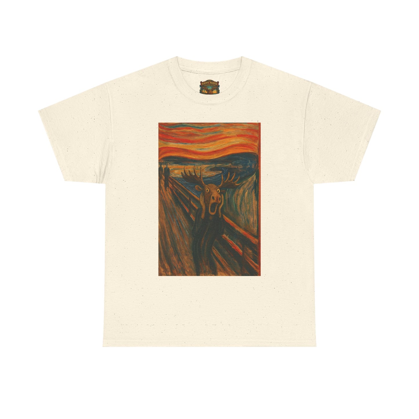 The Scream Art Print T‑Shirt — Vintage Expressionist Graphic Tee