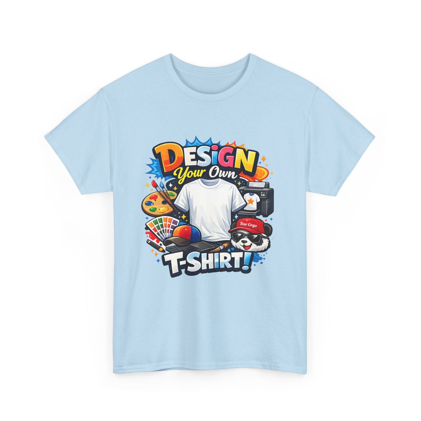 Custom 'Design Your Own' T-Shirt — Personalized Graphic Tee (Front Print)