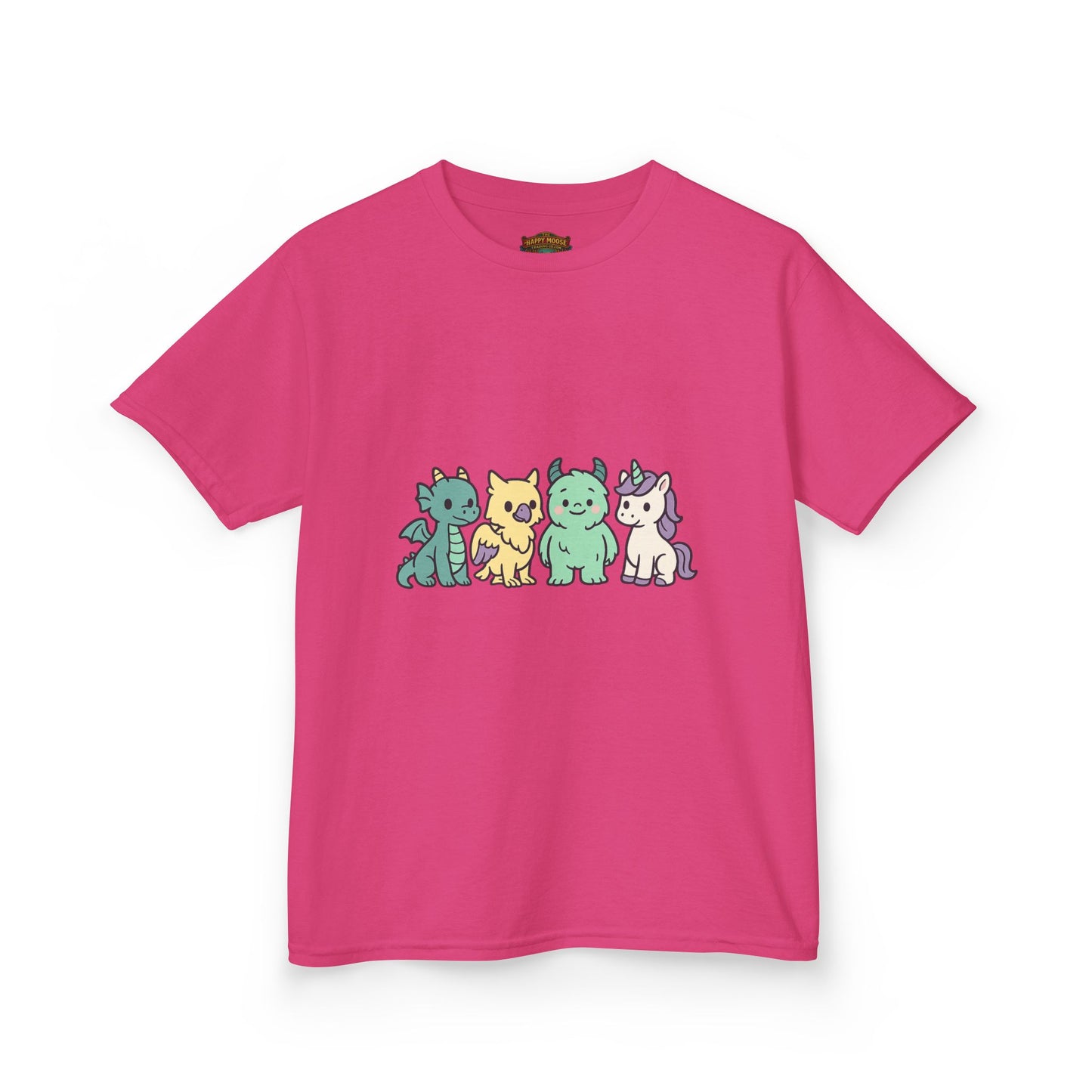 Kids Cat Crew T‑Shirt — Cute Pastel Kittens Graphic Tee for Children