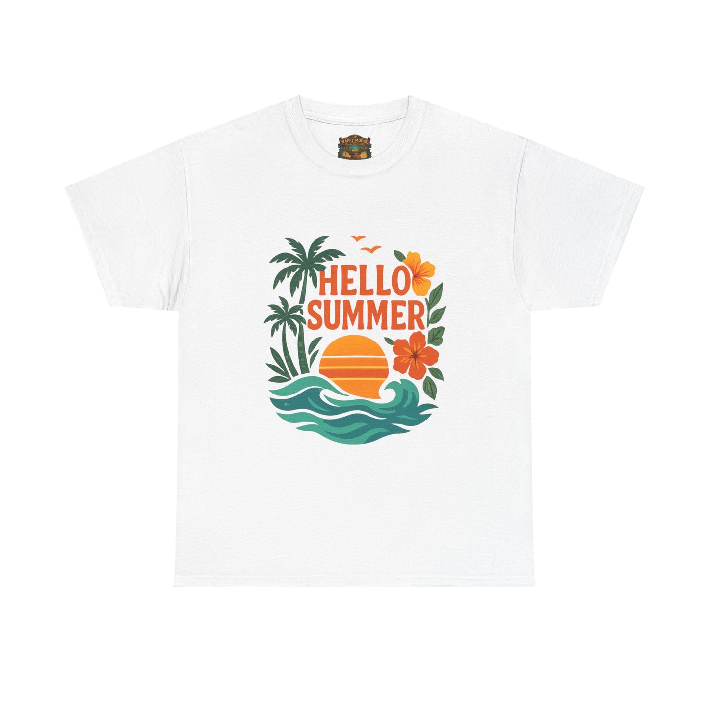 Hello Summer T-Shirt | Hello Summer Graphic Tee, Summer Slogan Shirt
