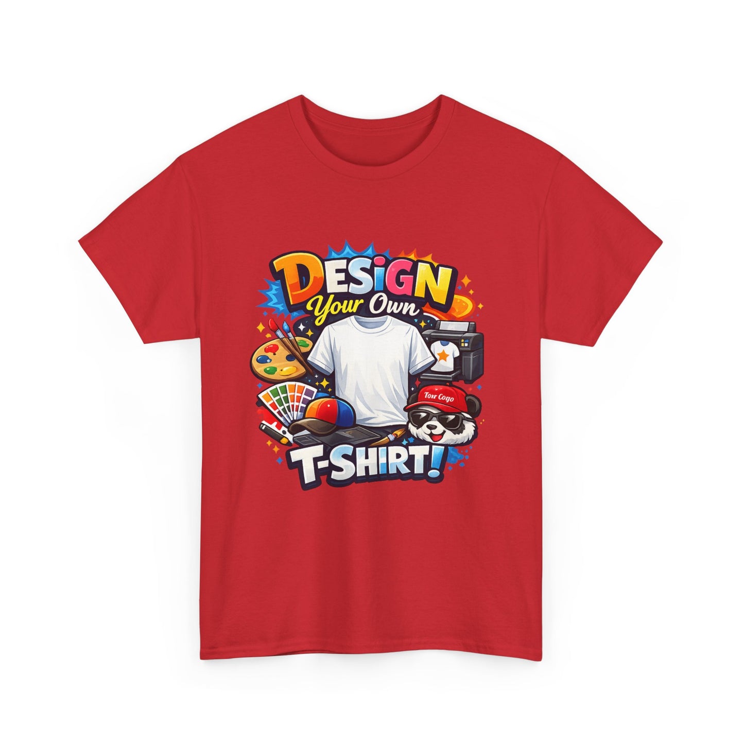 Custom 'Design Your Own' T-Shirt — Personalized Graphic Tee (Front Print)