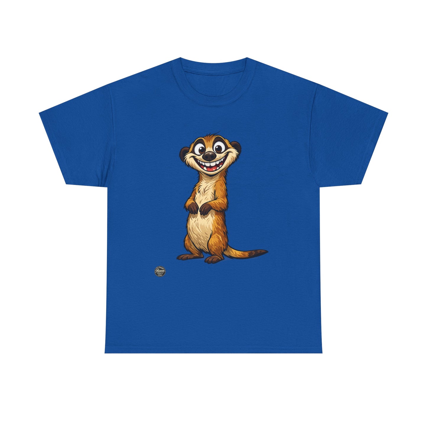 Meerkat Cute Cartoon T-Shirt — Playful Wildlife Tee
