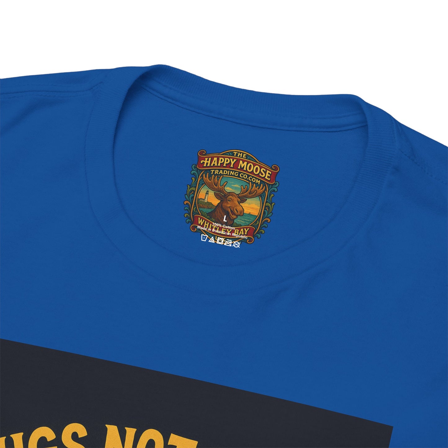 Pugs Not Drugs T-Shirt | Funny Pug Anti-Drug Design