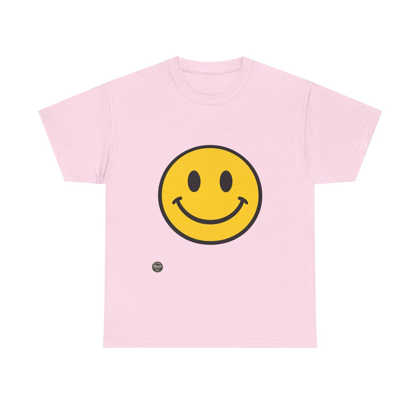 Smiley Face Graphic Tee — Retro Happy Emoji T-Shirt