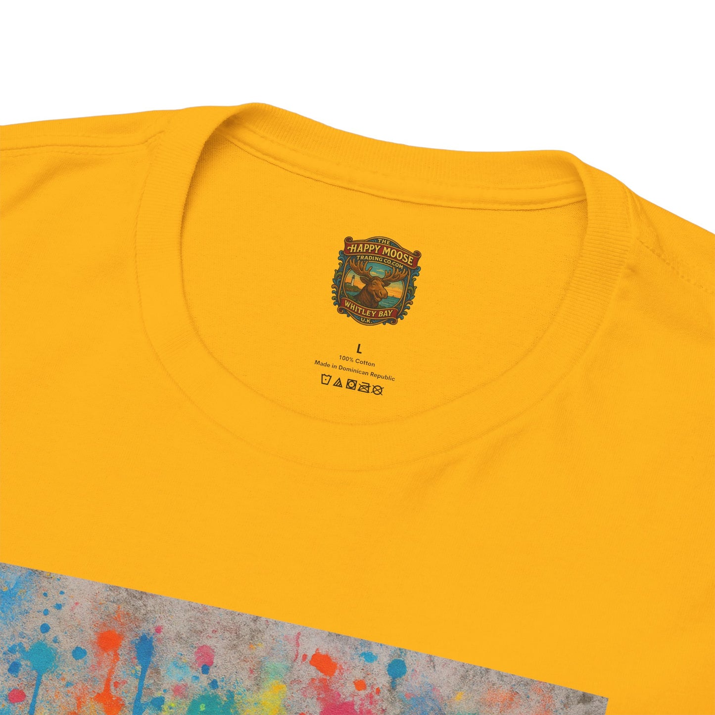 Psychedelic Highland Cow T-Shirt | Retro Rainbow Cow Art 8