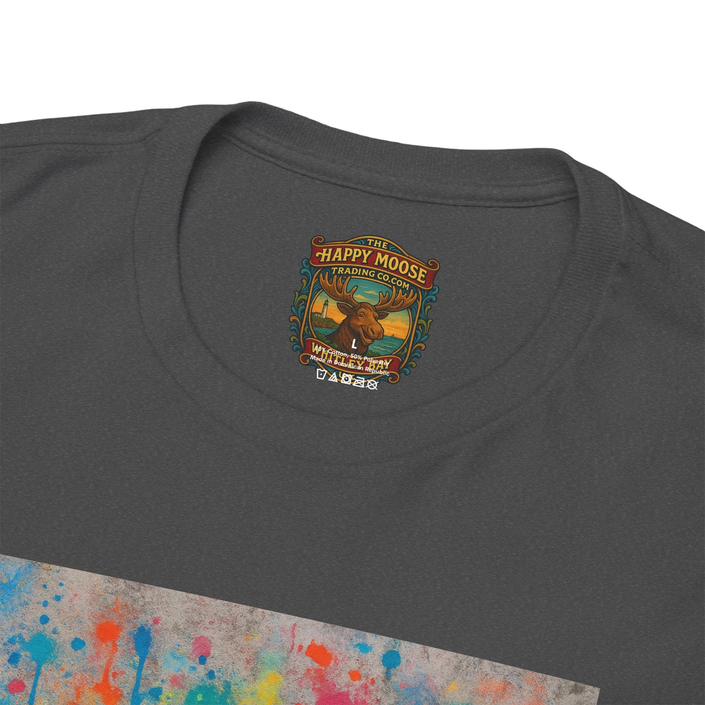 Psychedelic Highland Cow T-Shirt | Retro Rainbow Cow Art 8
