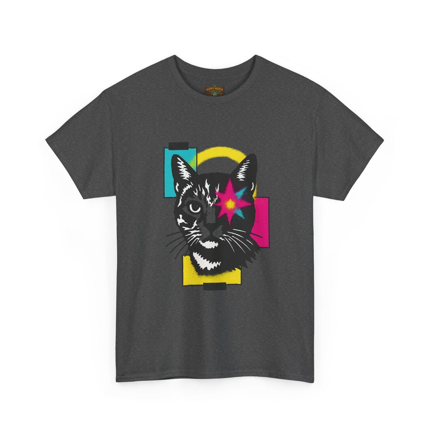 Cat Graphic T-Shirt — CAT Print