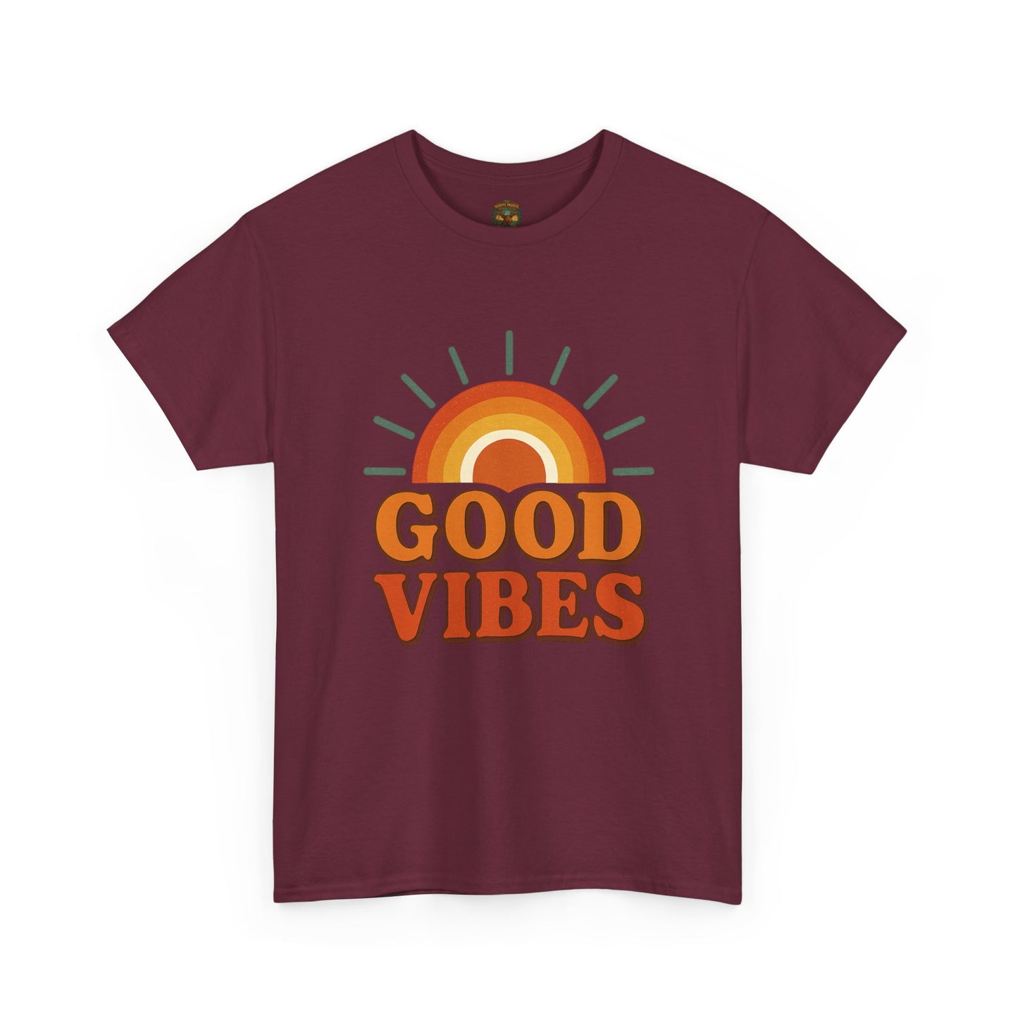 Good Vibes T-Shirt | Positive Typography Tee