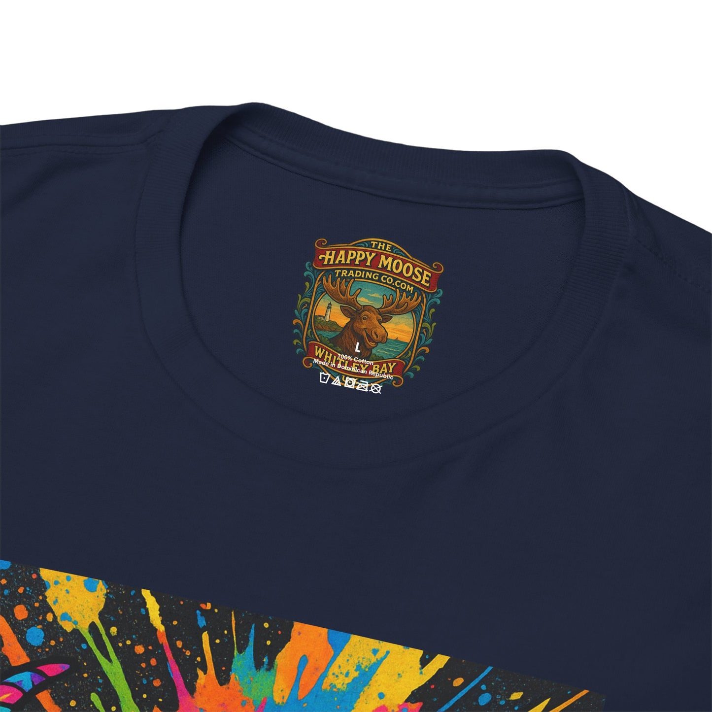 Psychedelic Highland Cow T-Shirt | Retro Rainbow Cow Art 4