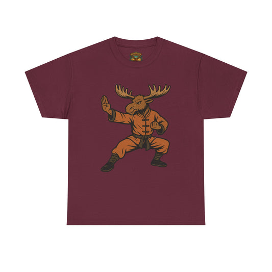Moose Lee Kung Fu T-Shirt — Martial Arts Moose Graphic Tee