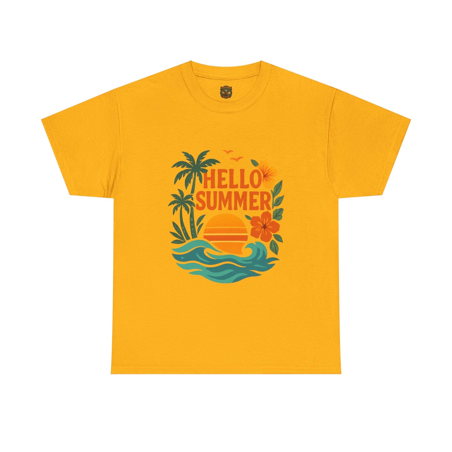 Hello Summer T-Shirt | Hello Summer Graphic Tee, Summer Slogan Shirt