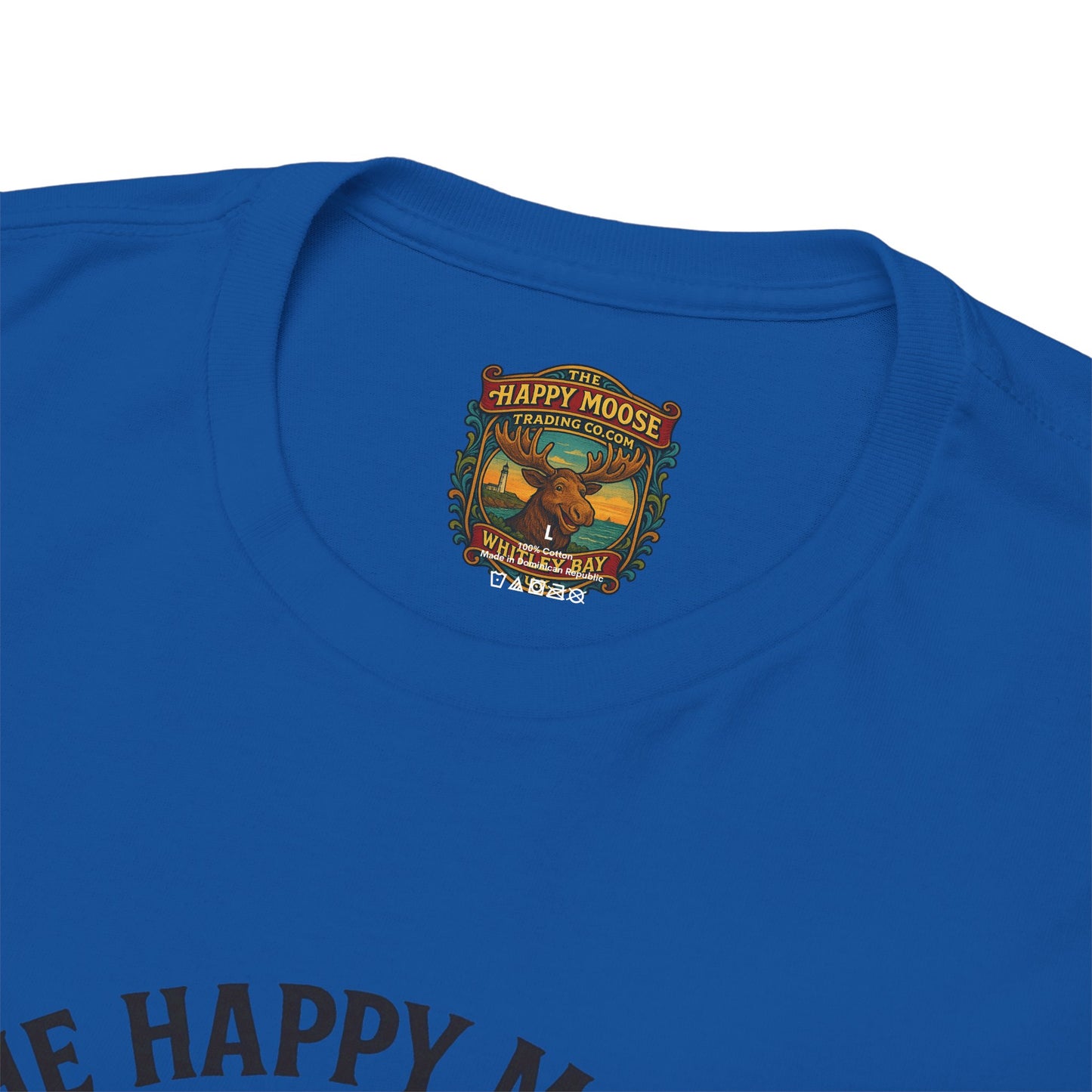 Happy Moose Motorcycle Club Route 66 T-Shirt | Moose Biker Tee