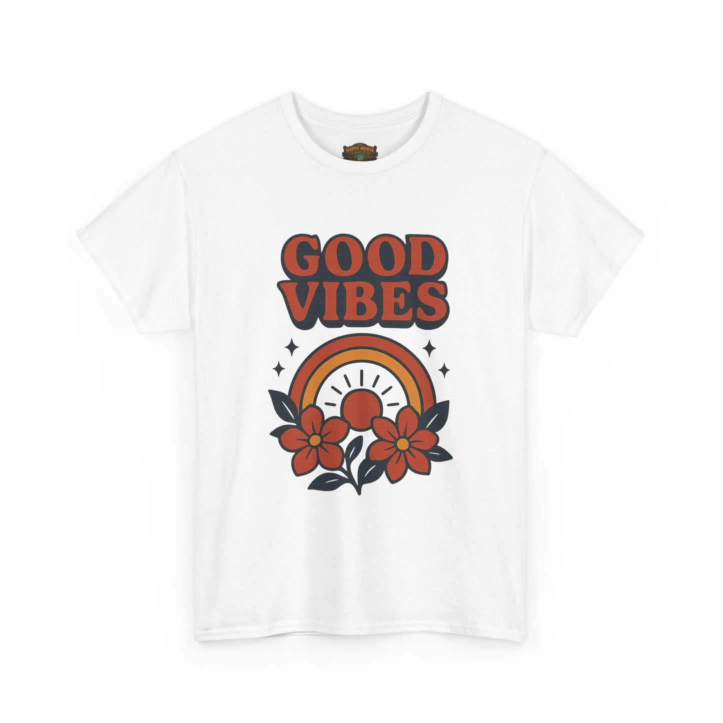 Good Vibes T-Shirt | Positive Typography Tee