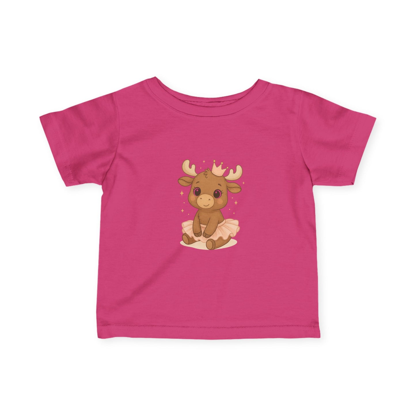 Cute Baby Moose Tee — Adorable Woodland Infant Shirt