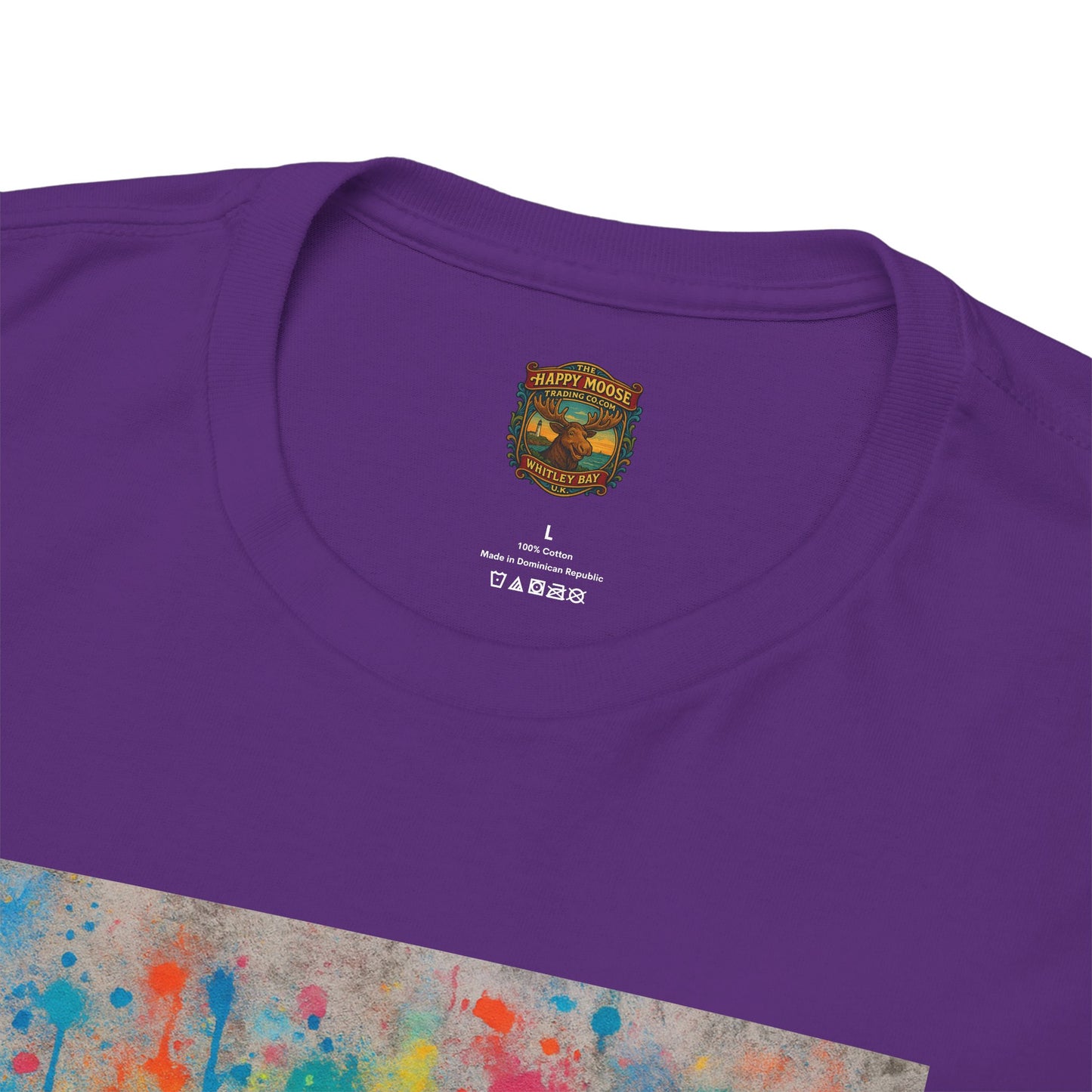 Psychedelic Highland Cow T-Shirt | Retro Rainbow Cow Art 8