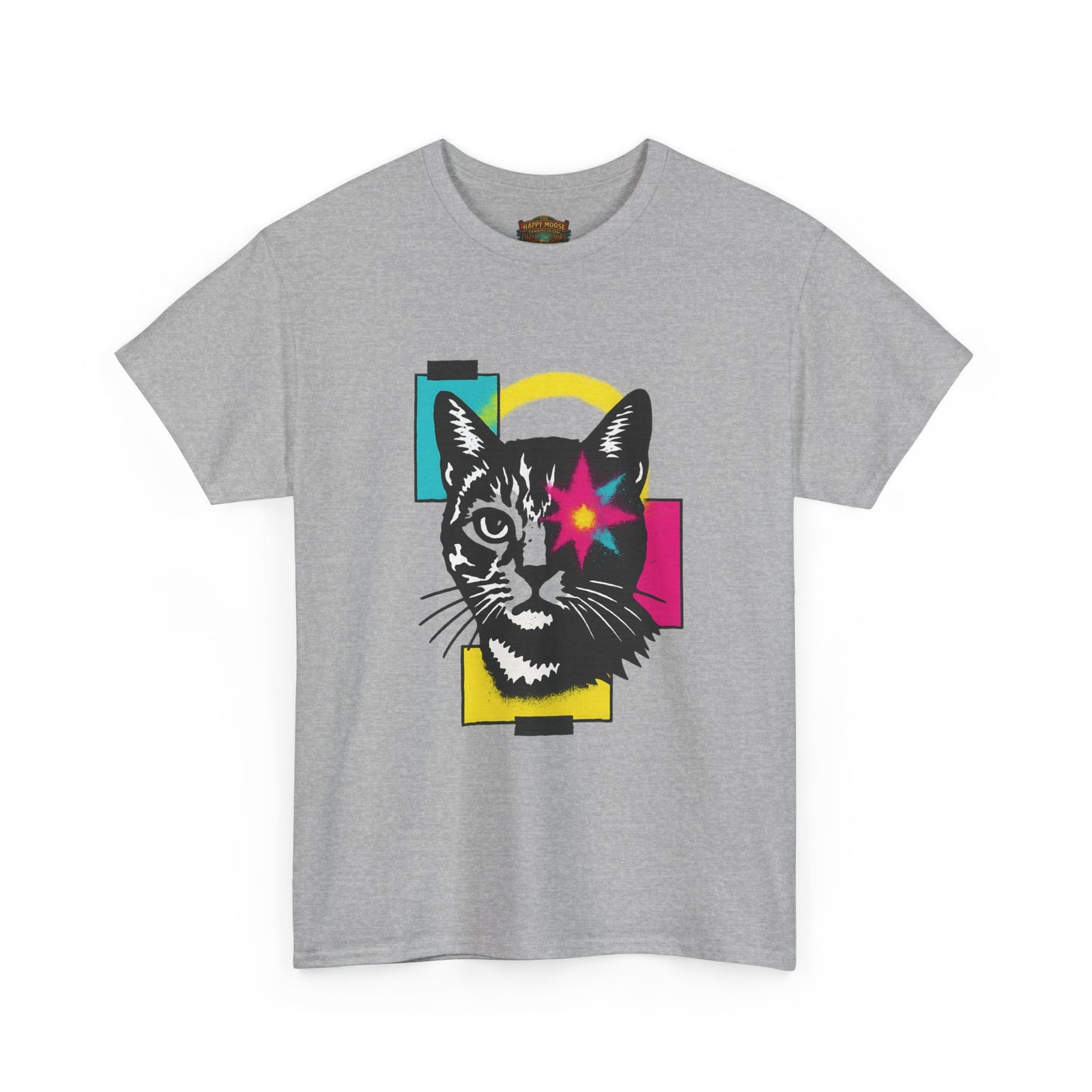 Cat Graphic T-Shirt — CAT Print