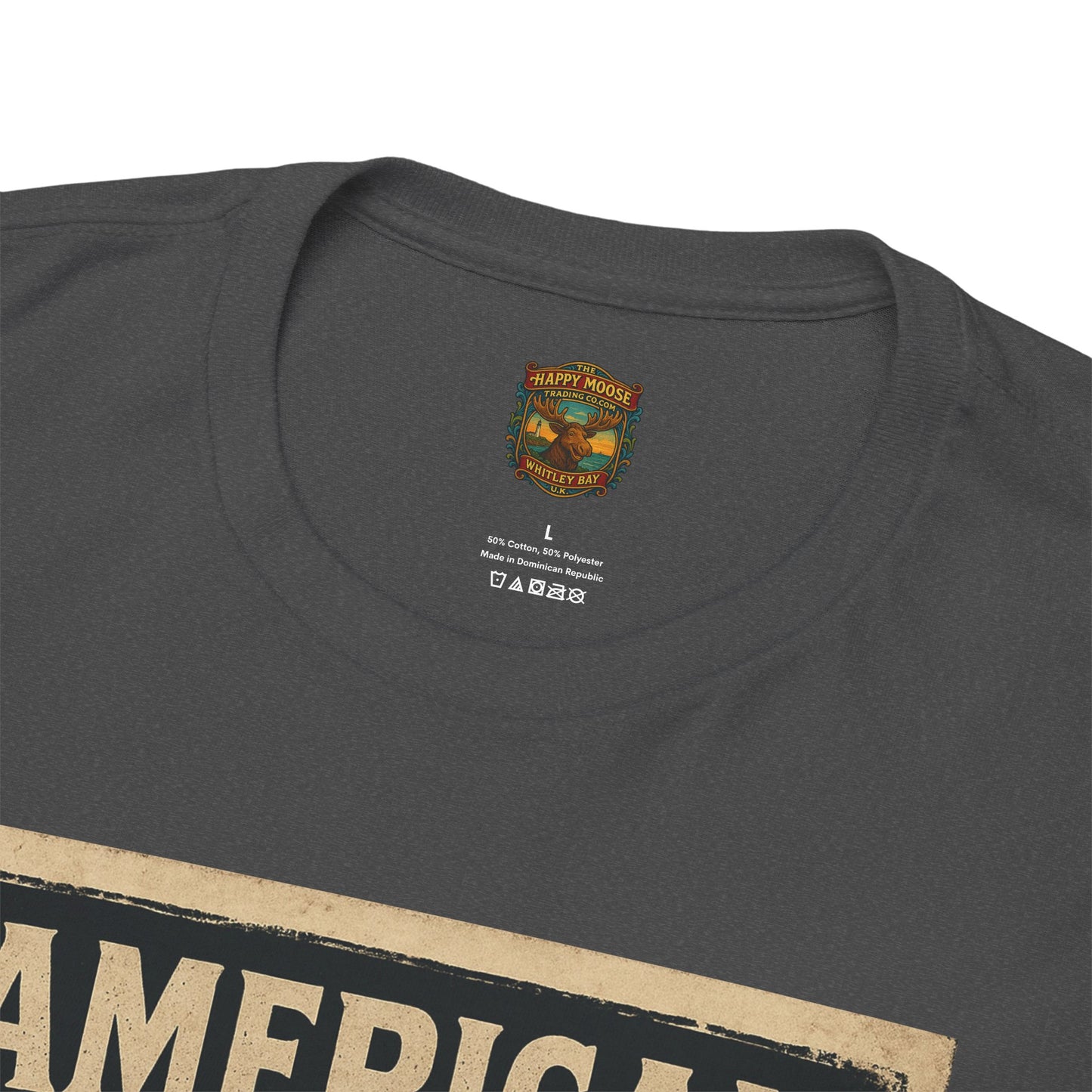 American Iron motorcycle poster Tee | Born to Ride vintage biker graphic T-Shirt