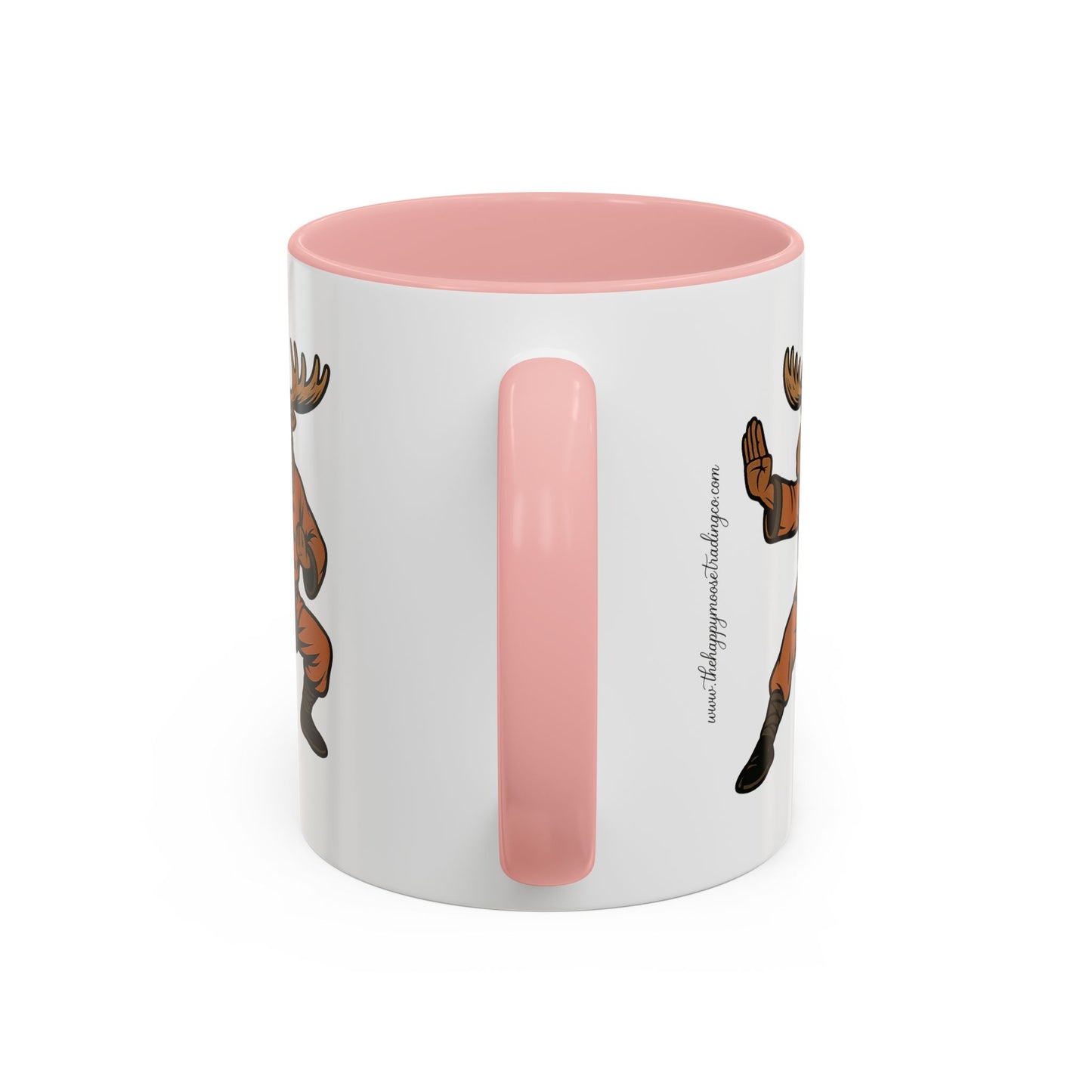 Moose Lee Martial Arts Accent Coffee Mug — Funny Moose Kung Fu 11/15oz