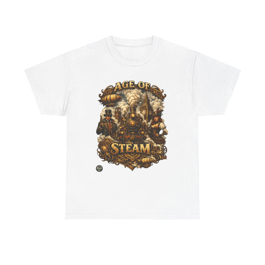 Age of Steam Steampunk T-Shirt — Victorian Steampunk Graphic Tee