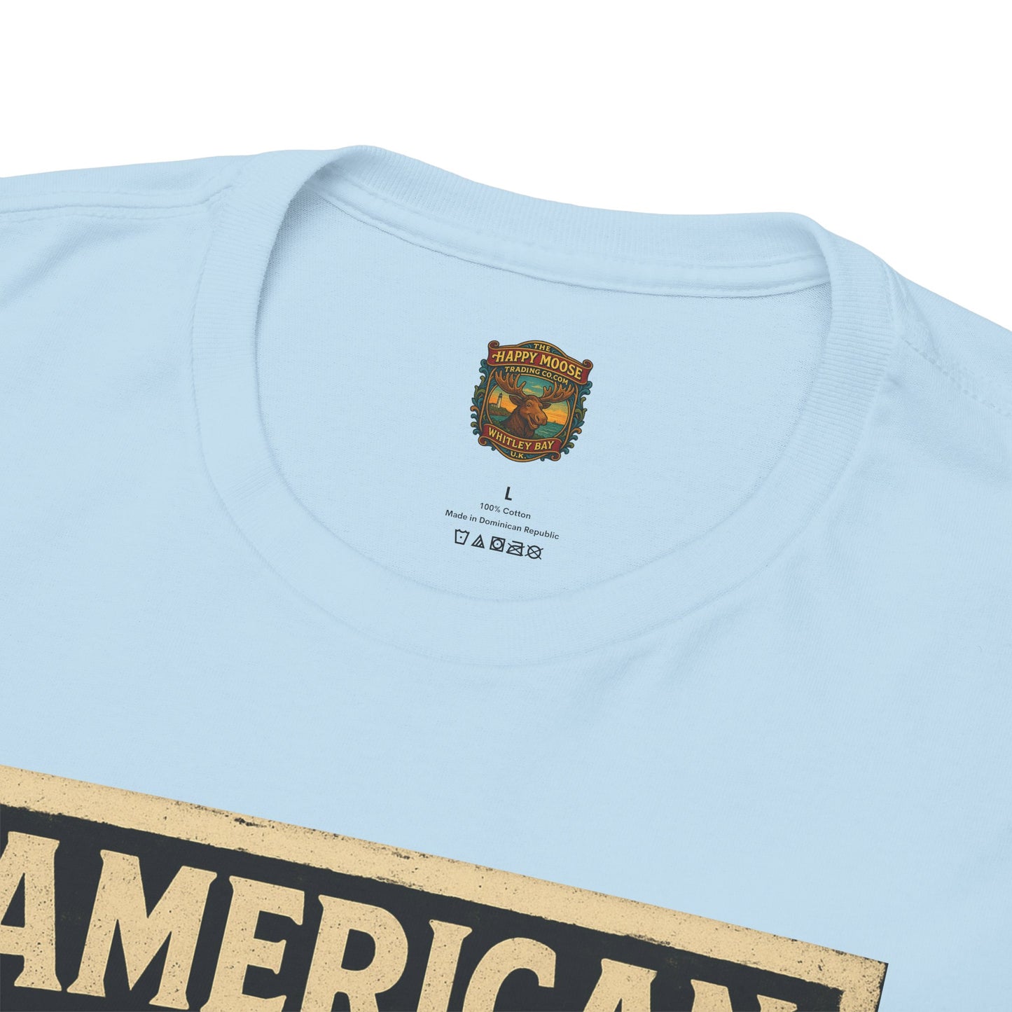 American Iron Motorcycle Poster Tee | Born to Ride