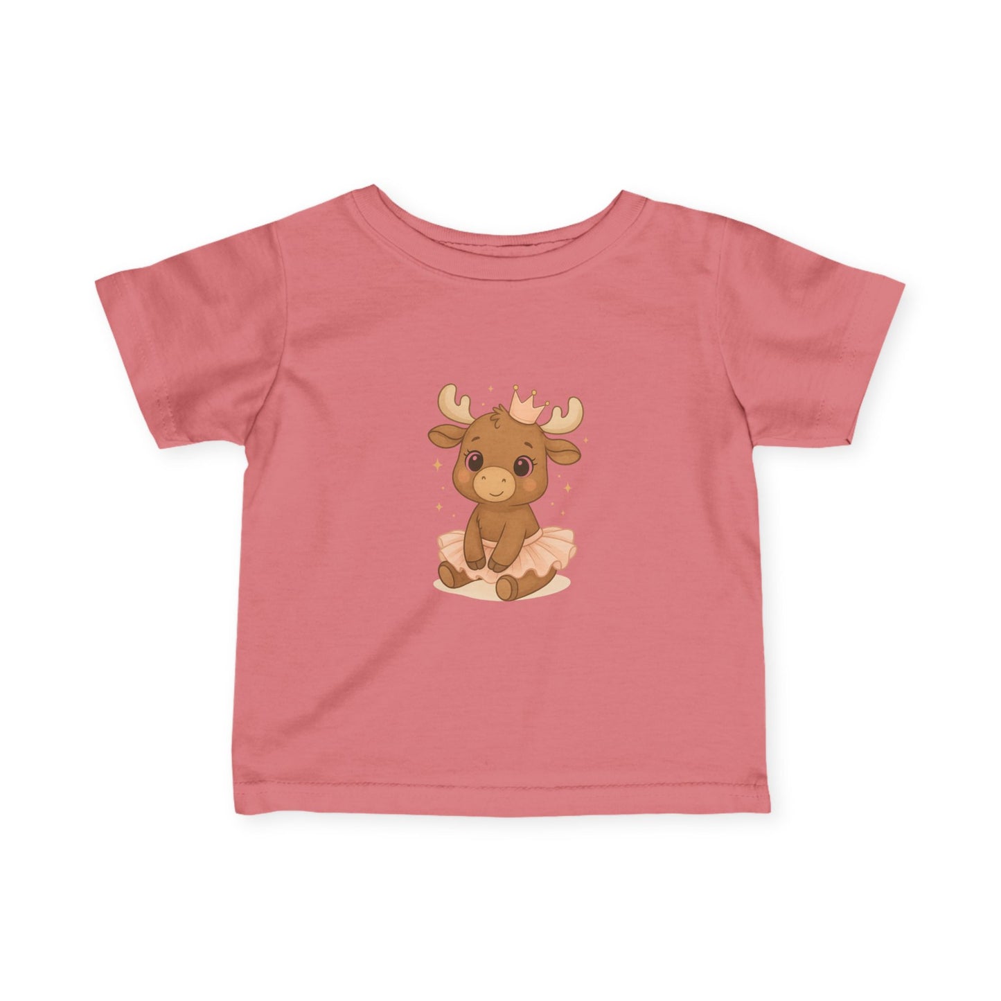 Cute Baby Moose Tee — Adorable Woodland Infant Shirt