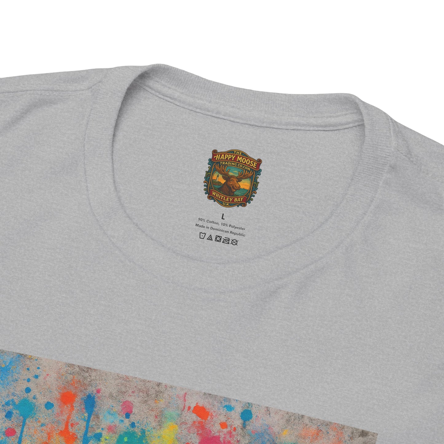 Psychedelic Highland Cow T-Shirt | Retro Rainbow Cow Art 8