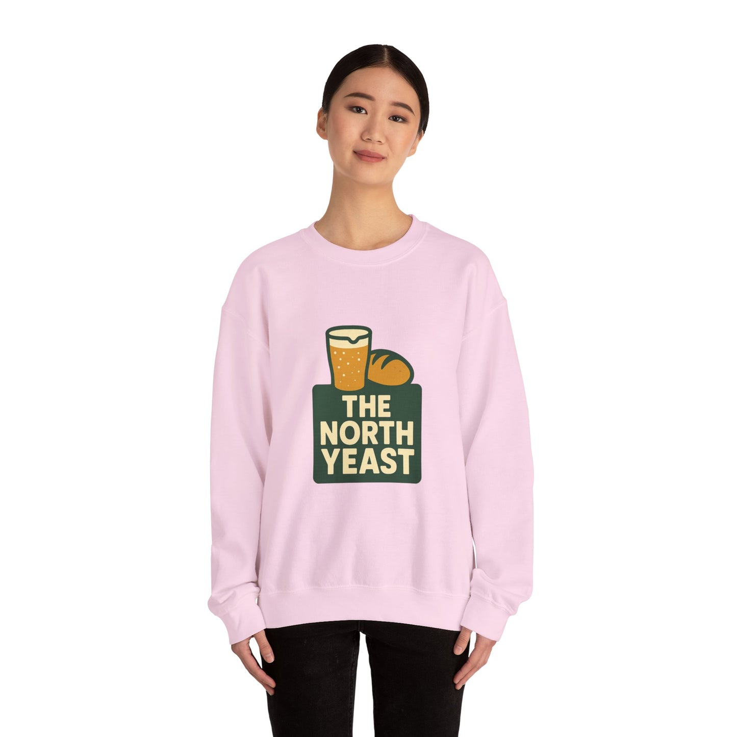 Crewneck Sweatshirt — The North Yeast Beer & Bread Logo