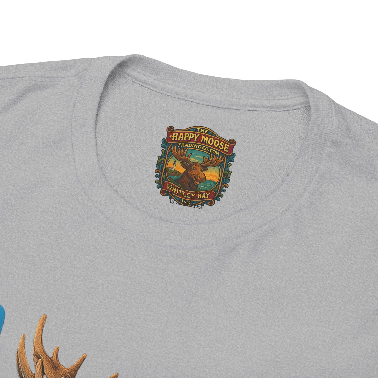 Moose Wars T‑Shirt — Funny Star Wars Inspired Moose with Lightsaber