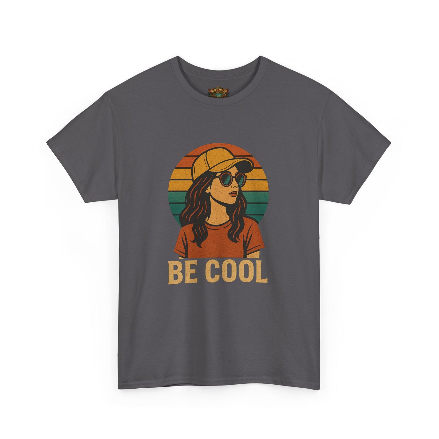 Be Cool T-Shirt | Retro Text Graphic Tee