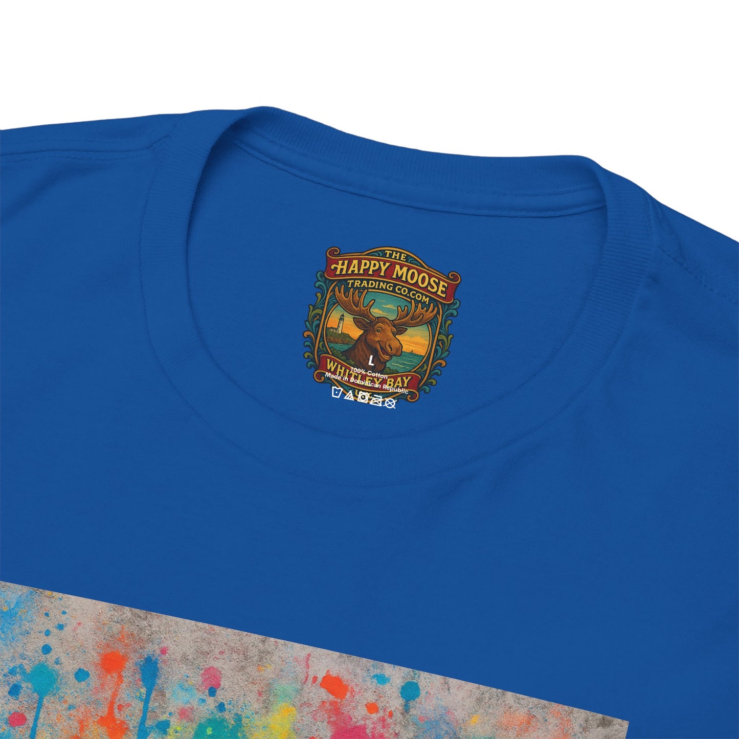 Psychedelic Highland Cow T-Shirt | Retro Rainbow Cow Art 8