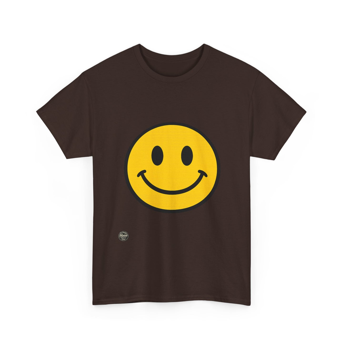 Smiley Face Graphic Tee — Retro Happy Emoji T-Shirt