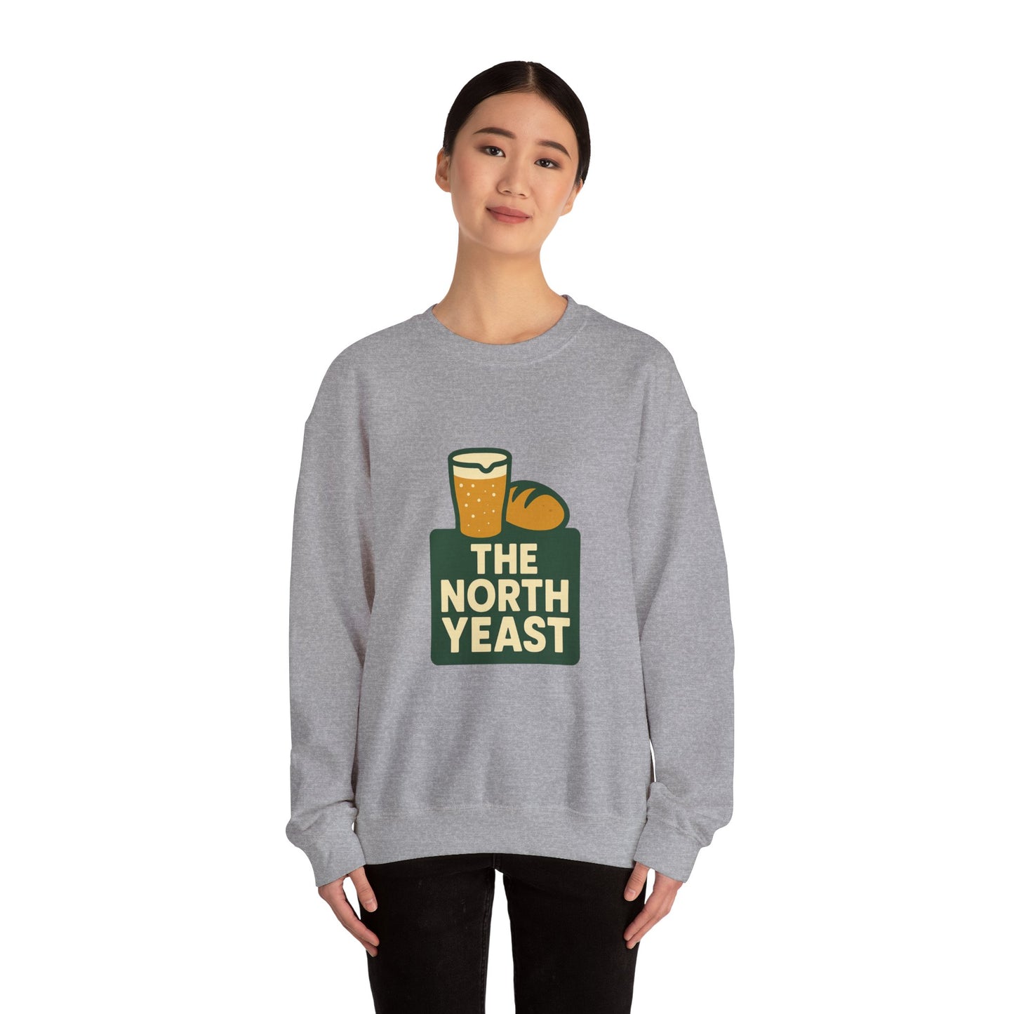 Crewneck Sweatshirt — The North Yeast Beer & Bread Logo