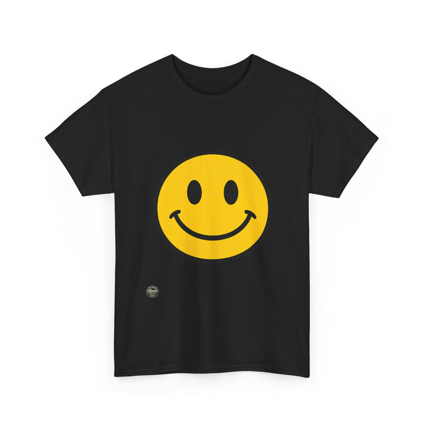 Smiley Face Graphic Tee — Retro Happy Emoji T-Shirt