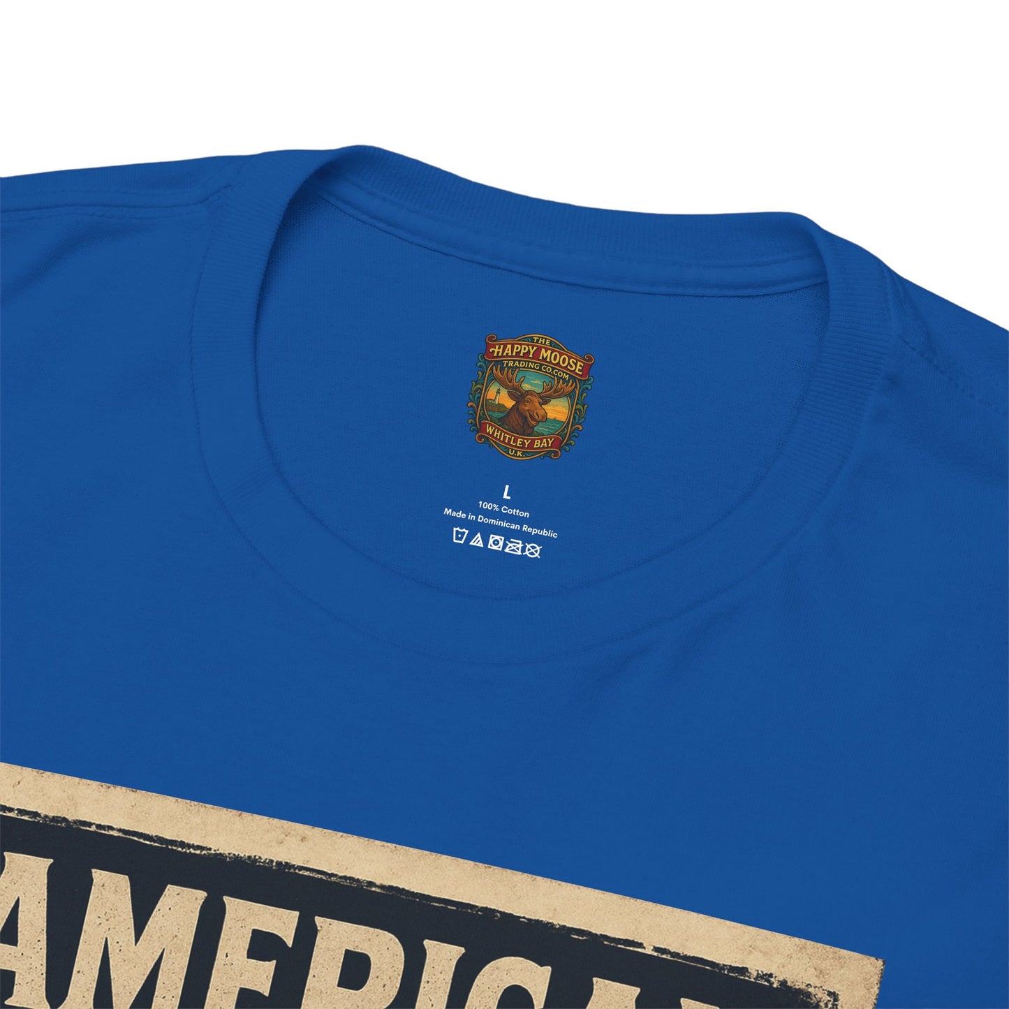 American Iron motorcycle poster Tee | Born to Ride vintage biker graphic T-Shirt