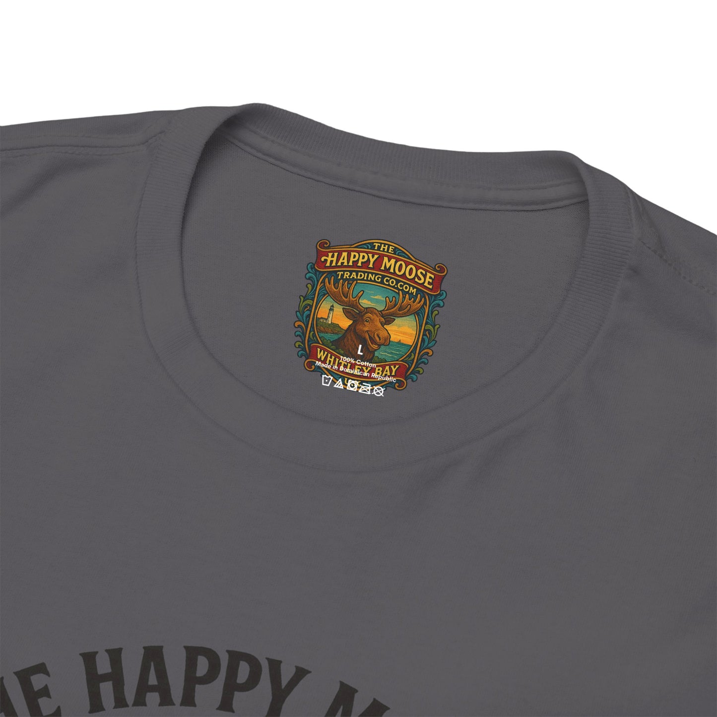 Happy Moose Motorcycle Club Route 66 T-Shirt | Moose Biker Tee
